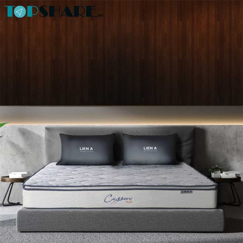 Top 5 mẫu nệm lò xo Liên Á thịnh hành nhất 2022 4 Nệm lò xo Liên Á Cassaro Plush