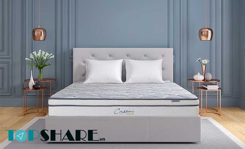 Top 5 mẫu nệm lò xo Liên Á thịnh hành nhất 2022 5 Nệm lò xo Liên Á Cassaro Premium