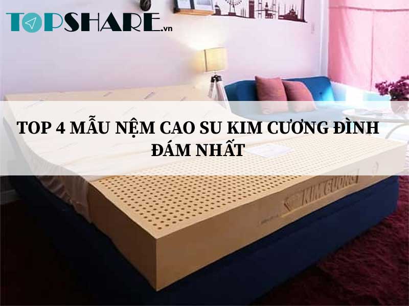 Top 4 Mẫu nệm Cao Su Kim Cương giá rẻ, đình đám nhất hiện nay 2022 1 Top 4 mẫu nệm Cao Su Kim Cương đình đám nhất hiện nay
