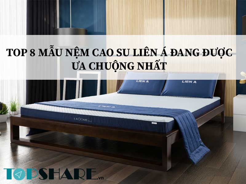 Top 8 mẫu nệm Cao Su Liên Á đang được ưa chuộng nhất 2022 1 Top 8 mẫu nệm Cao Su Liên Á đang được ưa chuộng nhất