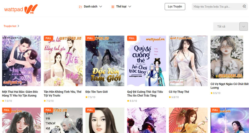 Top 10+ Những trang web đọc truyện online tốt nhất hiện nay 2022 6 5. WATTPAD.VN - Web Đọc Truyện Online