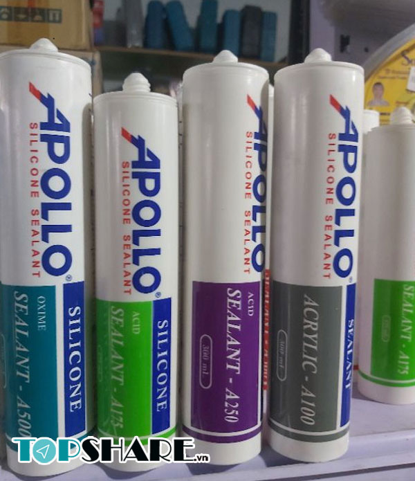 Keo Silicon loại nào tốt? Báo giá Keo Silicon mới nhất 2022 7 Keo apollo silicone A175
