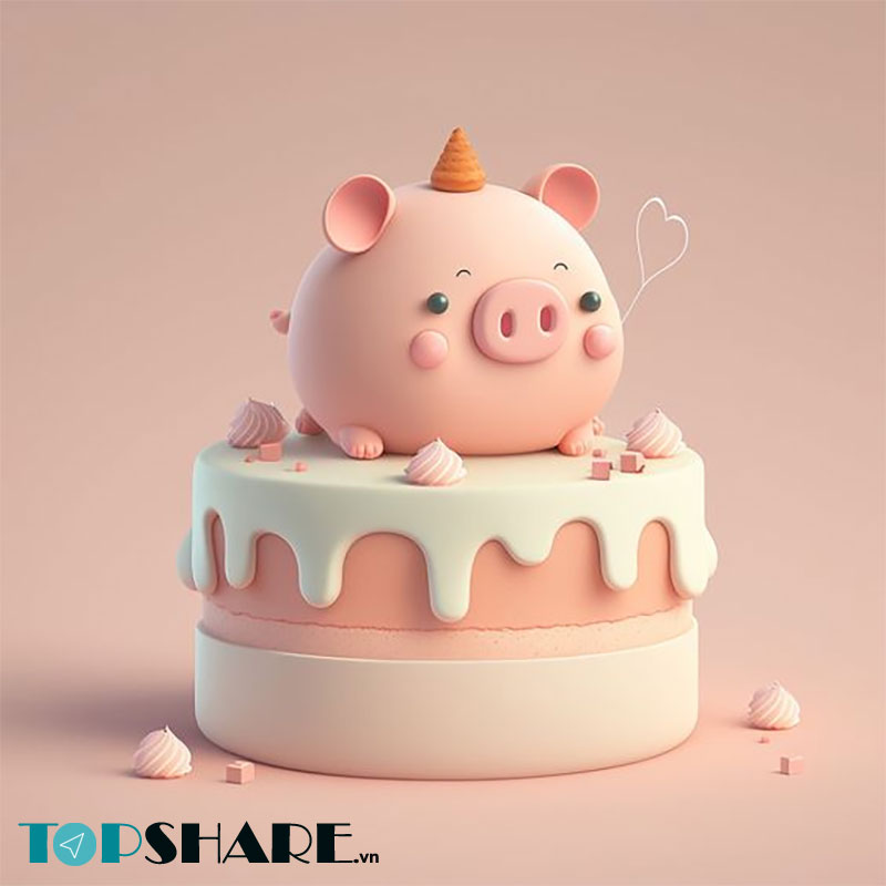 Bánh sinh nhật hình động vật
