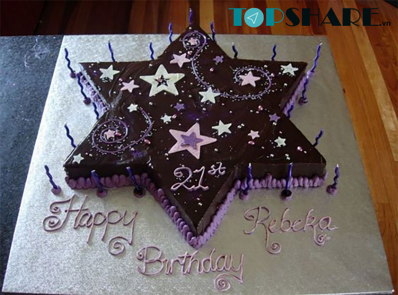 Bánh sinh nhật hình ngôi sao
