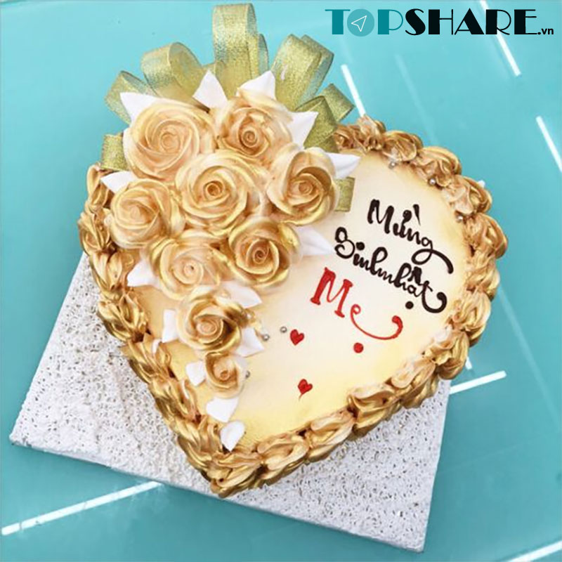 Bánh sinh nhật hình trái tim