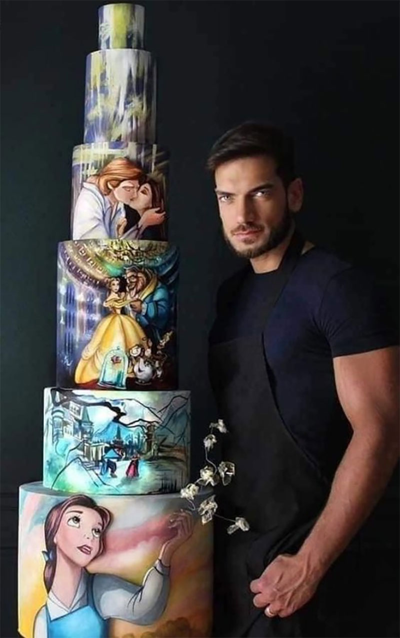 Hình ảnh bánh sinh nhật đẹp cho người yêu thích hoạt hình Walt Disney