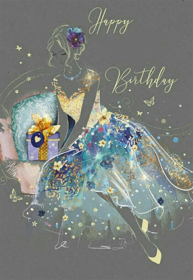 Hình ảnh chúc mừng sinh nhật cho cô gái xinh đẹp
