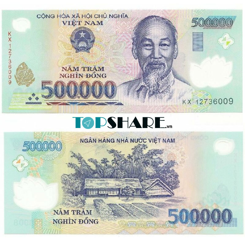 Hình ảnh tiền Việt Nam 500000 VNĐ
