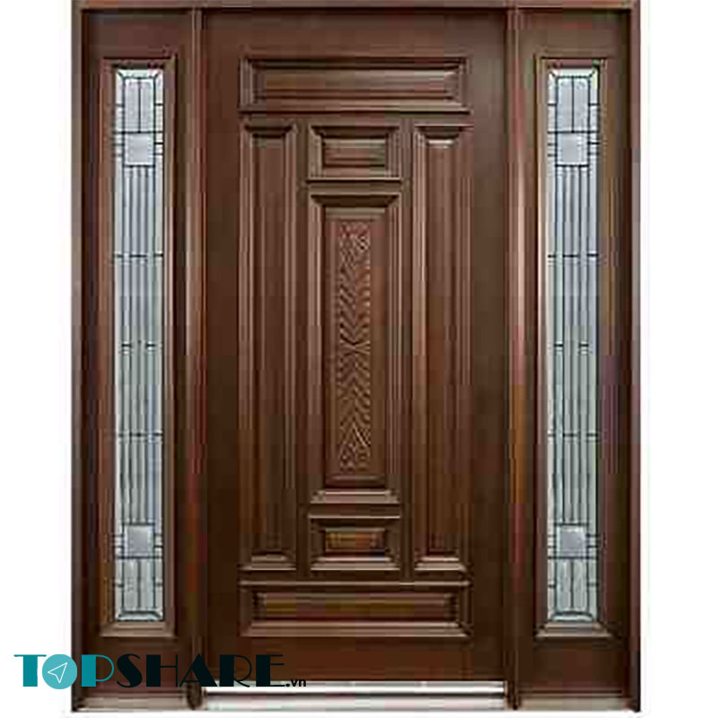 Mẫu Cửa Gỗ 3 Cánh