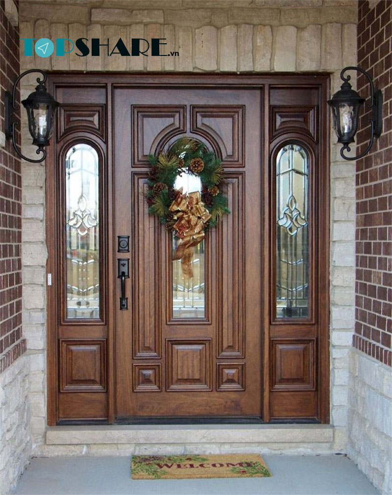 Mẫu Cửa Gỗ 3 Cánh hot nhất