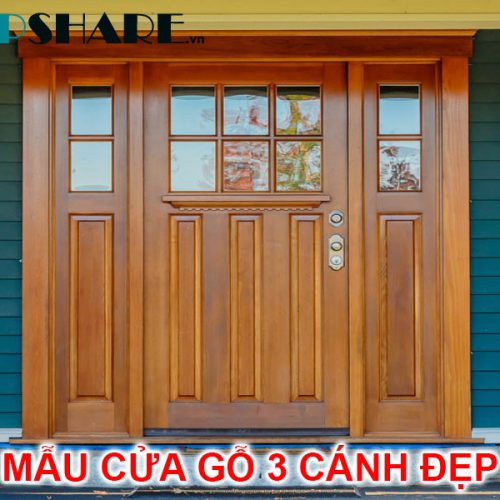 Top 99+ Mẫu Cửa Gỗ 3 Cánh Đẹp Xu Hướng Hot Nhất