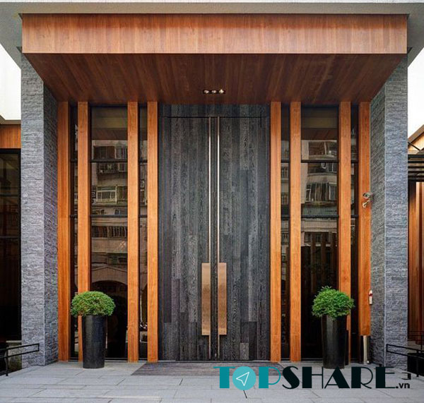 Top 20+ Mẫu Cửa Gỗ 2 Cánh Biệt Thự Đẹp, Cao Cấp [timect] 15