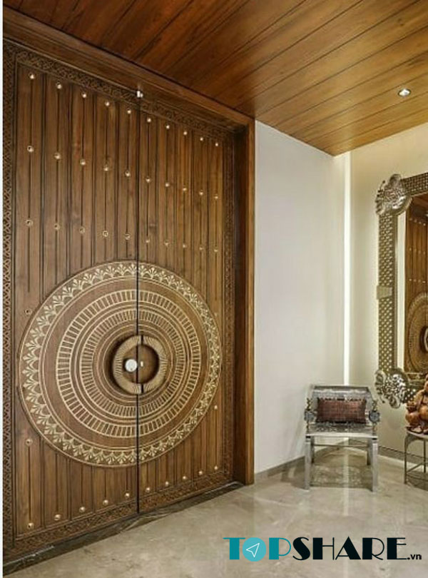 Top 20+ Mẫu Cửa Gỗ 2 Cánh Biệt Thự Đẹp, Cao Cấp [timect] 14