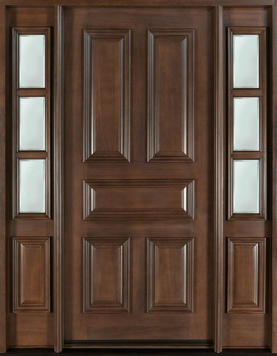 Mẫu cửa gỗ đẹp 3 cánh hiện đại cao cấp