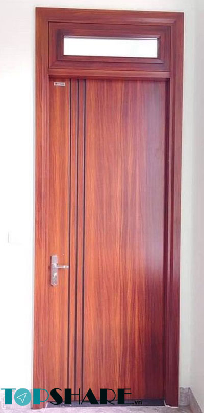 Mẫu cửa gỗ làm từ bạch đàn đẹp