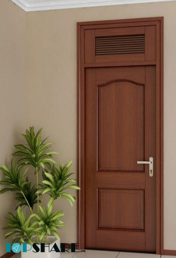 Mẫu cửa gỗ căm xe đẹp