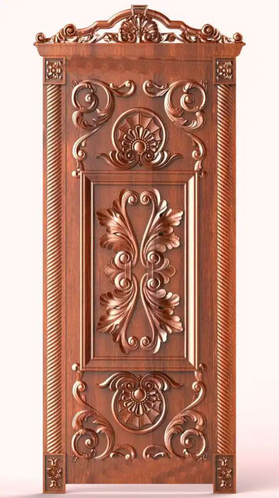 Mẫu cửa gỗ chạm khắc đẹp