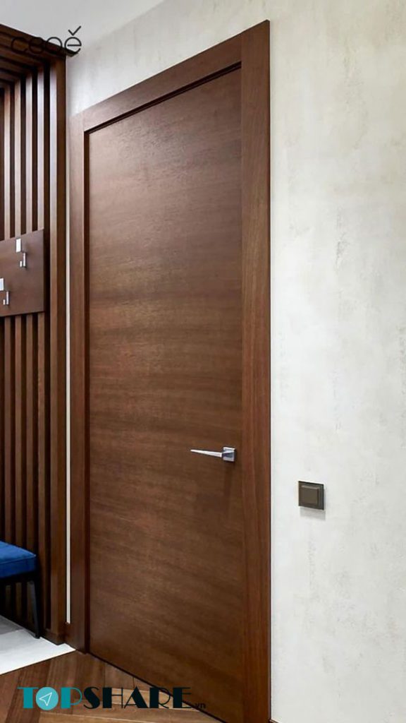 Mẫu cửa gỗ dầu đẹp