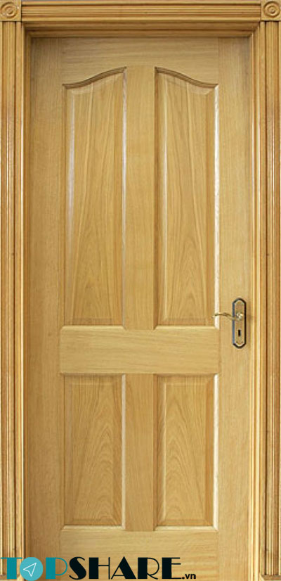 Mẫu cửa gỗ thông đẹp