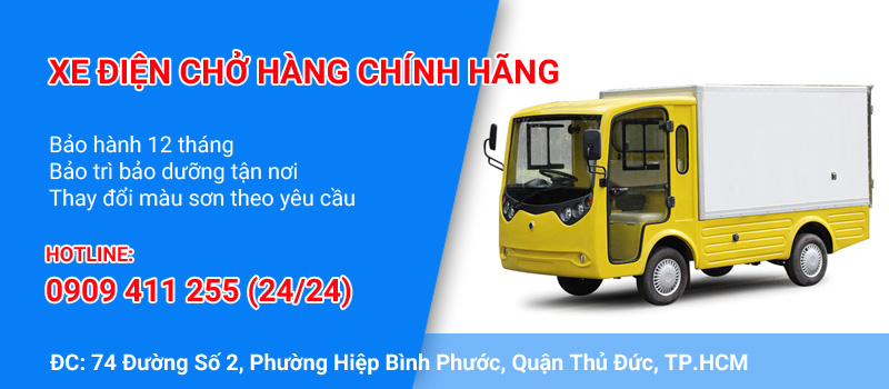 Top 5 mẫu xe điện chở hàng chất lượng tốt nhất hiện nay 16 Xe điện chở hàng chính hãng