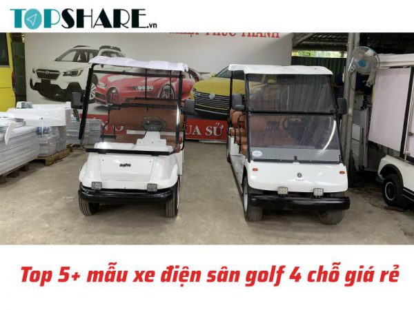 Top 5+ mẫu xe điện sân golf 4 chỗ giá rẻ