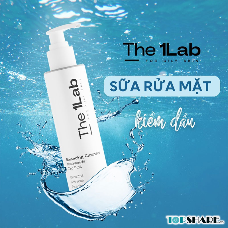 Sữa rửa mặt kiềm dầu The 1Lab có tốt không? Review chi tiết 8 Sữa rửa mặt kiềm dầu The 1Lab có tốt không? Review chi tiết sản phẩm