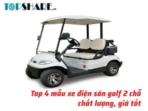 xe điện sân golf 2 chỗ