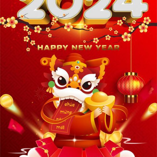 Hình ảnh anime tết đẹp