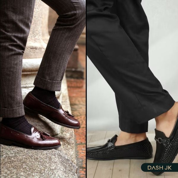 Cả hai kiểu đi và không đi tất đều được xem là hợp thời trang và tùy thuộc sở thích của người sử dụng 