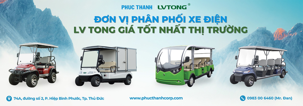 [Top 5+] mẫu xe điện sân golf 4 chỗ giá rẻ, chất lượng [timect] 2
