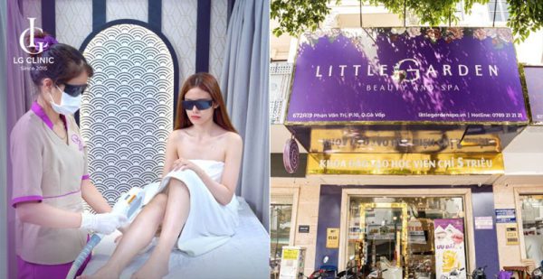  Triệt lông LG Cool tại Little Garden Spa hiệu quả, giá cả phải chăng