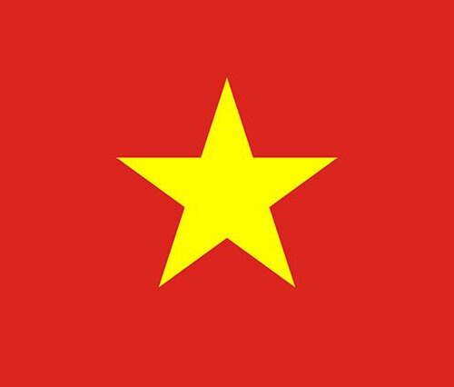Hình ảnh lá cờ Việt Nam.