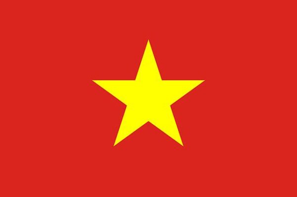 Hình ảnh lá cờ Việt Nam.