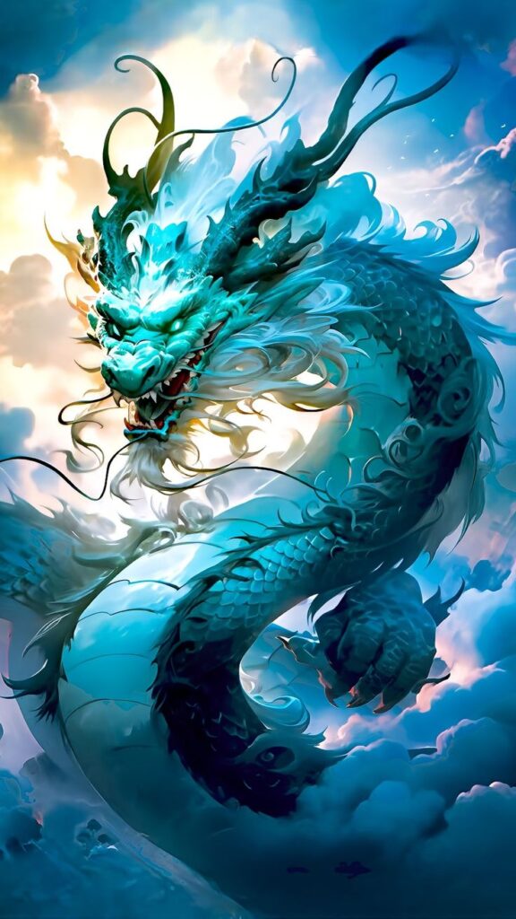 Ảnh rồng 3D đẹp siêu thực