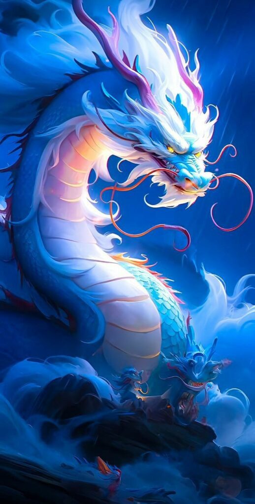 Hình rồng 3D phong thủy