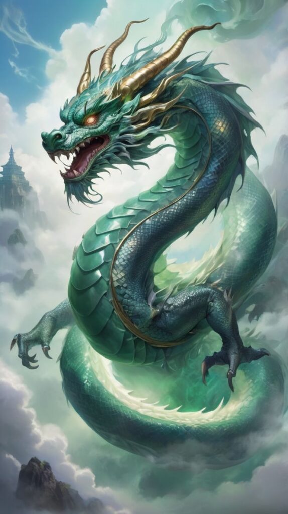 Hình rồng 3D đẹp huyền thoại