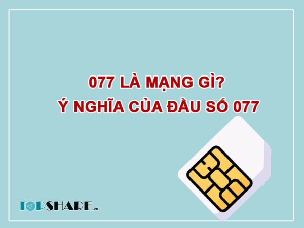 Đầu số 077 là mạng gì?