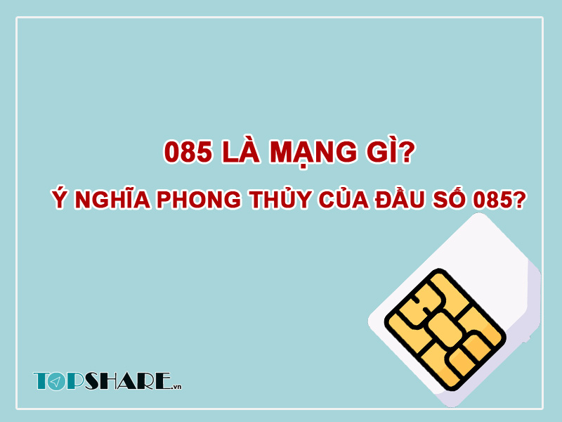 085 là mạng gì? Ý nghĩa phong thủy của đầu số 085? 5 085 là mạng gì? Ý nghĩa phong thủy của đầu số 085?