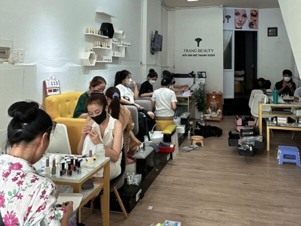 Đào tạo nail chuyên nghiệp tại Trang Beauty Salon