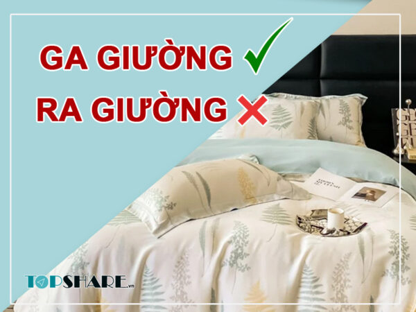 Ga giường hay Ra giường.