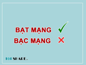 Bạc mạng hay bạt mạng