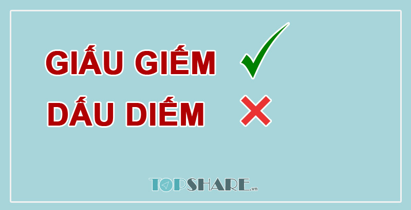 Giấu Giếm hay Dấu Diếm?